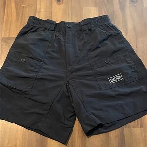 AFTCO Men's Dark Cargo Shorts